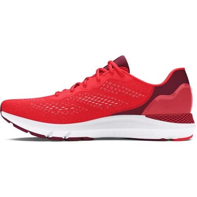 Under Armour Men's HOVR Sonic 6, (601) Racer Red/Cardinal/Racer Red, 8, US
