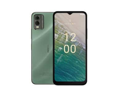 Nokia C32 | Android 13 | 3-Day Battery | Dual SIM | 50MP Dual Camera | 4/128GB | 6.5-Inch Screen | Unlocked GSM Smartphone | Not Compatible with Verizon or AT&T | Autumn Green
