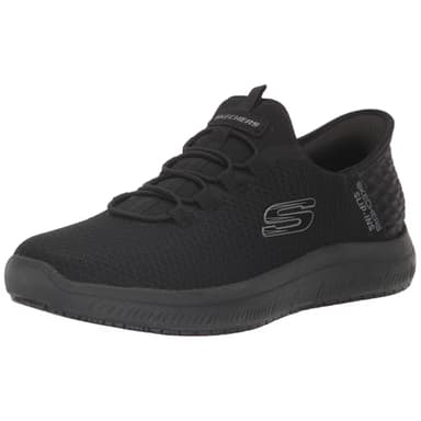 Skechers Men's Summits Colsin Sr Hands Free Slip -Ins, BBK, 11 Wide
