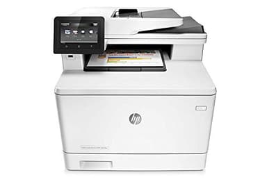 HP Laserjet Pro M477fdn Multifunction Color Laser Printer with Built-in Ethernet & Duplex Printing (CF378A) (Renewed)
