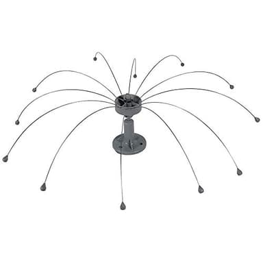 Bird Barrier Daddi Long Legs - 8 Ft | Scare Birds Away with Innovative Bird Spider Design | Bird Deterrent for Outside | Easy Installation on Roofs, Boats & HVAC Units | Durable Stainless |Made in USA