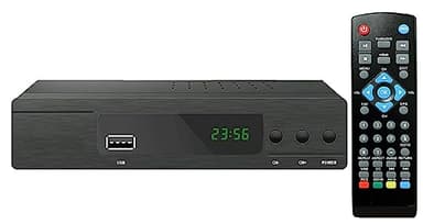 Digital ATSC TV Converter Box for Over-The-Air Antenna TV Channels with Timer Recording Time Shifting
