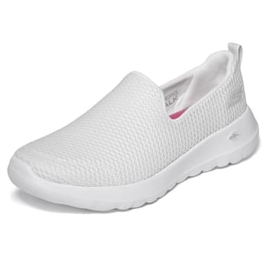 Skechers Women's Go Walk Joy Sneaker, White, 8