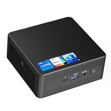Intel NUC 11 NUC11PAHi7 Panther Canyon Mini PC, i7-1165G7, 32GB RAM, 1TB SSD, Mini Computers Windows 11 Pro for Business Home Office, Support 8K/WiFi 6/4K Quad Display/Bluetooth 5/Thunderbolt 3