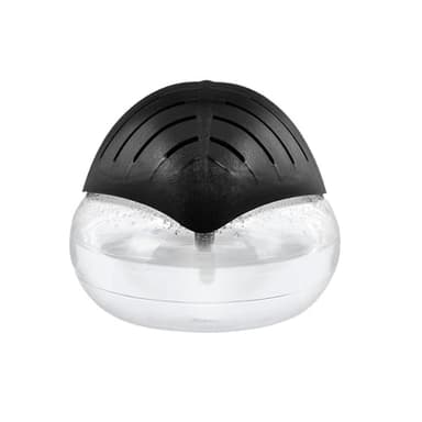 Water Air Purifier, Humidifier & Aromatherapy Diffuser in One, Essential Oil Diffuser for Home, Fresh Air Machine (Black)