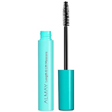 Almay Lengthening Mascara, Volume & Lift, Eye Makeup, Hypoallergenic and Fragrance Free (Packaging May Vary), 040 Waterproof Black, 0.24 fl oz