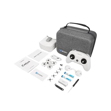 BETAFPV Cetus FPV RTF Drone Kit for Brushed Racing Drone, with LiteRadio 2 SE Transmitter VR02 FPV Goggles, Fly FPV Drone Kit for Beginners to Fly Faster Further