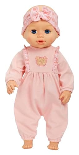 Baby Born Learn to Walk Baby Doll Annabell - Blue Eyes: Realistic Features for Kids Ages 3+, Walks, Crawls, Sits & Kicks, Eyes Open & Close, Multiple Sound Effects