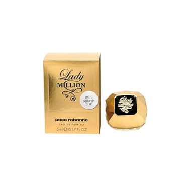 Lady Million Perfume for Women Mini Splash EDP 0.17 Fl oz