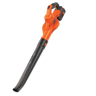 BLACK+DECKER Cordless Leaf Blower, 40V MAX , Leaf Blower Cordless with Battery and Charger, 125 MPH Air Speed, Lightweight Handheld Yard Sweeper (LSW40C)