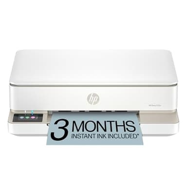 HP Envy 6155e Wireless All-in-One Color Inkjet Printer, Portobello, Print, scan, copy, Duplex printing Best-for-home, 3 month Instant Ink trial included, AI-enabled (714L5A)