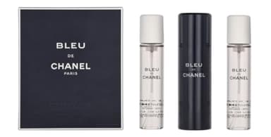 Bleu De Chanel Eau De Toilette Travel Spray & Two Refills - 3x20ml/0.7oz