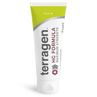 Terragen HG Max Genital Sores Cream for Men & Women, Fast Symptom Relief and Treatment with Natural, Soothing Ingredients, 1.7oz