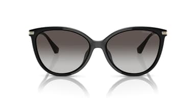 Michael Kors Women's MK2184U Dupont Universal Fit Cat Eye Sunglasses, Green Transparent/Green Gradient, 56 mm