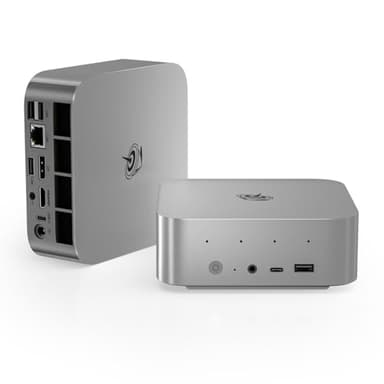 Beelink SER9 Pro Mini PC, AMD Ryzen 7 H 255(8C/16T, up to 4.9GHz), 32GB LPDDR5 RAM 1TB PCle4.0 SSD, SER9 Mini Computer Support 4K@240Hz, Tirple Display, HDMI+DP, WiFi6, BT5.2, USB4