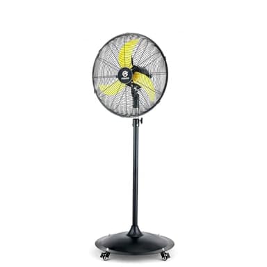 FUGOO 20'' Outdoor Quiet Oscillating Pedestal Fan With All Sealed Brushless DC Motor, 4-Speed Waterproof Outdoor Fan, Heavy Duty Industrial Floor Fans for House,Patios, Commercial, Garage, Warehouse