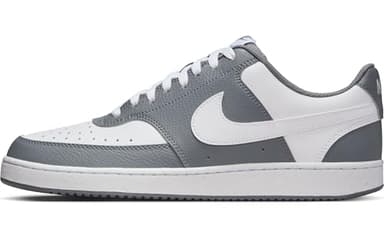 Nike Men's Court Vision Low Cool Grey/White/White 9.5 Medium