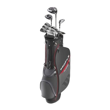 WILSON Golf Profile Platinum Package Set, Men's Right Handed, Regular Carry , Grey/Black