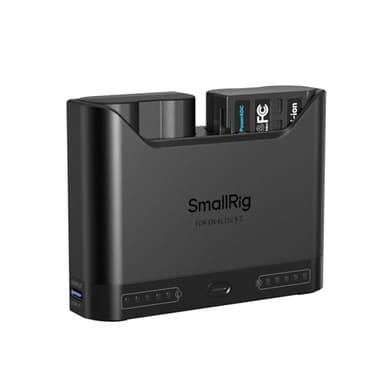 SMALLRIG EN-EL15c Camera Battery Set for Nikon, 22.5W Dual Slot Charger, 1940mAh Batteries, Full Compatible With Nikon ZR, Z6III, Zf, Z8, Z7II, Z7, Z6II, Z6, D850, D810, D780, D750, D500, D7500, D7200