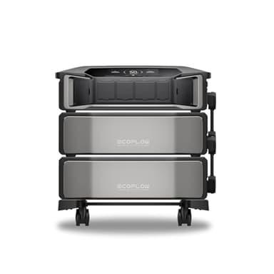 EF ECOFLOW 12kWh Power Station: DELTA Pro Ultra with Extra Battery, 120/240V 7200W AC Output, Lifepo4 Home Battery Backup Expandable to 90kWh, Solar Generator for Home Use, Emergency, Camping, RV