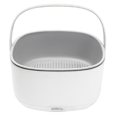 Ultrasonic Vegetable Cleaner, Fruit Washing Machine, Ion Purification 360 Degree Food Cleaning Bowl Washer Basket Purifier Device to Removes Dust from Fresh Produce Veggie Meats Home Kitchen Tableware