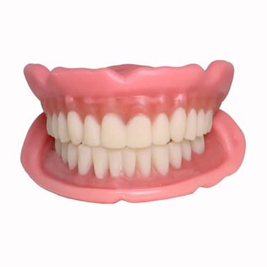 Easy Denture: Boil-&-Bite Functional Denture, Self-fit at Home in Mins, Adjusts for Narrow or Wide Arches, Long-term or temporary Solution, Eat, Drink and Smile Confidently, Small/Medium Denture Set