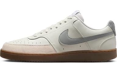 Nike Men's Court Vision Low Shoes, Sail/Light Smoke Grey-Light Orewood Brown-White, 13