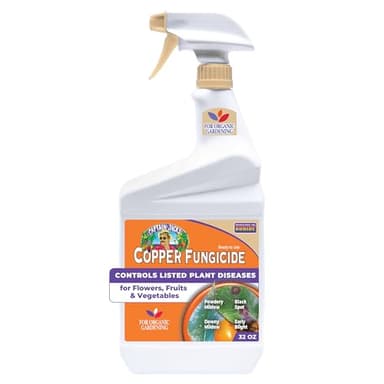 Bonide Captain Jack's Copper Fungicide, 32 oz Ready-to-Use Spray for Organic Gardening, Controls Common Diseases