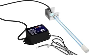 R600 24v HVAC Air Purifier UV Light Coil Cleaner Germicidal 14" 18W UVC for AC Air Conditioning with Magnet