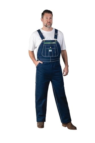 Liberty Men's Rigid Denim Bib Overall, 32x32