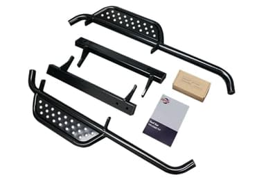 Heavy Duty Nerf Bars/Running Boards for EZGO TXT (1996-2021 Golf Cart - Set of 2)