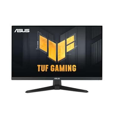 ASUS TUF Gaming 24” (23.8” viewable) 1080P Monitor (VG249QE5A) - FHD, 144Hz Overclock to 146Hz, IPS, Extreme Low Motion Blur Sync, 1ms, Speakers, Variable Overdrive, DisplayWidget Center, 3yr Warranty