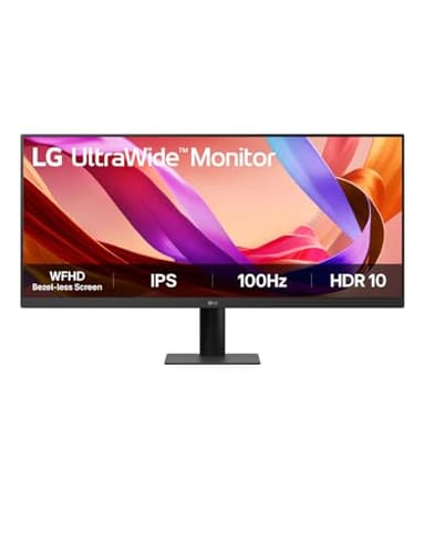 LG UltraWide Monitor 29U511A – 29” WFHD (2560x1080) IPS Display, 100Hz, sRGB 99%, HDR10, Eye Care, Height Adjustable Stand, 21:9 Ultrawide Screen for Multitasking, Home Office