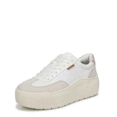 Dr. Scholl's Women's Time Off Most Sneaker White/Birch 6.5 M