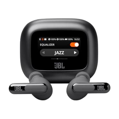 JBL Live Beam 3 - True Wireless Noise-Cancelling Closed-Stick Earbuds - (Black) (Renewed)