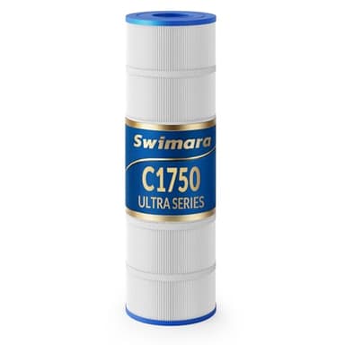Swimara Pool Filter Cartridge, 5oz Trilobal Heavy-Duty Fabric, Ultra Series, Compatible with Hayward Star-Clear Plus C1750 C1900, Replacement for CX1750RE CX1900RE PA175, 175 Sq. Ft. (8.9" Dia)