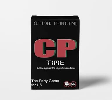 CP TIME Game: A Party Game for US - for The Culture. Beat The *New* More Unpredictable Timer Companion app!, Black Trivia Style, Multiple Categories: Pop Culture, Music, General Knowledge, & More!