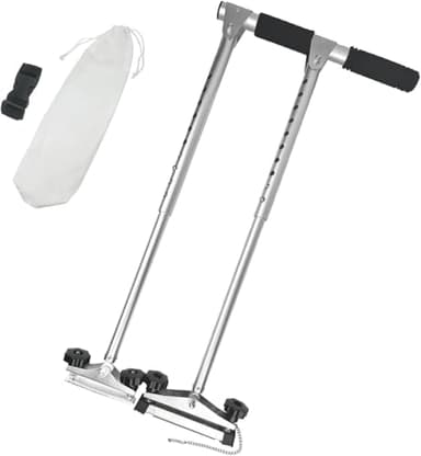 Femibon Handicap Driving Hand Controls for Disabled Drivers,Portable Handicap Driving Hand Controlled Drive Assist for Injured,Left or Right Hand Both Available,Length Adjustable