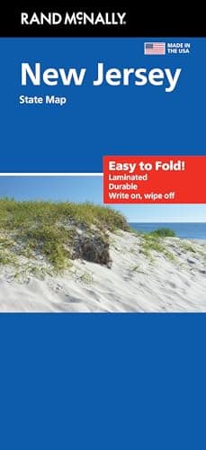 Rand McNally Easy to Fold: New Jersey Laminated Map