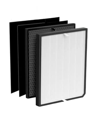 3500 Replacement Filters Compatible with 3500,3500i and 3000,3000M,3000 Air Purifier, 3500 Replacement Part Accessory, 1 High Efficiency Filter + 1 Activated Carbon Filter and 2 Pre-Filters