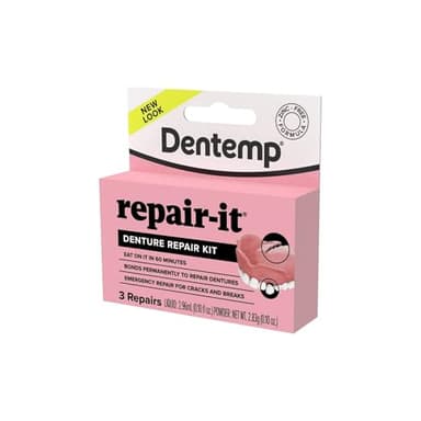 Dentist On Call Repair-It Denture Repair Kit, Zinc Free 1 kit