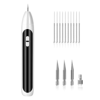 Midjustty Dual-TROL Skin Tag Removal Kit, Best Remover Product for Skin Tags and Warts, Portable and Rechargeable Tools to Use at Home