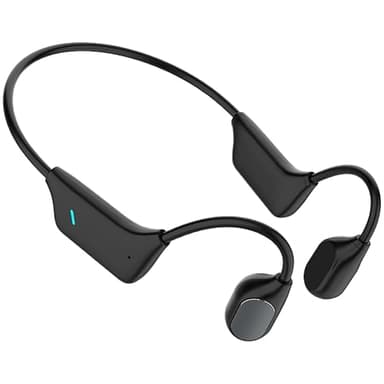 FANSAISI Bone Conduction Hearing Headsets, Wireless Open Ear Earphones with HD Sound Pickup Microphone for Conversations Lightweight All Day Wear