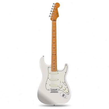 Fender Limited Edition Player II Stratocaster with Roasted Maple Fingerboard and Custom Shop Fat '50s Pickups (Olympic White)