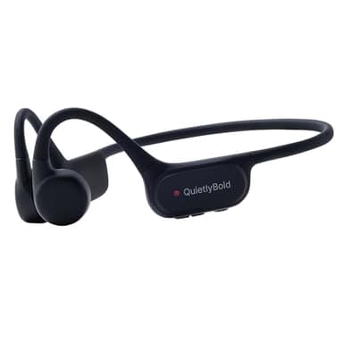 QuietlyBold CORE Open-Ear Bone Conduction Hearing Amplifier for Adults, Designed for Everyday Hearing with Dignity