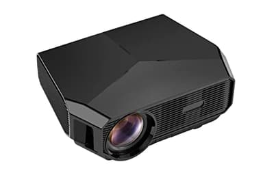 ele ELEOPTION LED Projector 1080P, Full HD Video Movie Projector for Business PowerPoint Presentation Home Theater, Compatible with Laptop Phone Android TV AV HDMI USB