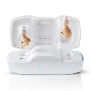 iBstone Nova Hearing Aids for Seniors Adults – Superior Sound Quality, Smart Noise Cancelling, No Feedback, Auto On/Off, Rechargeable, OTC