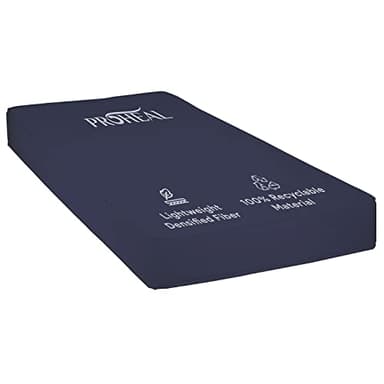 ProHeal Densified Fiber Hospital Bed Mattress - Lightweight Nylon Home Care Medical Bed Mattresses - Pressure Relief and Bed Sore Treatment - 100% Recyclable Material - 35” x 80” x 6”