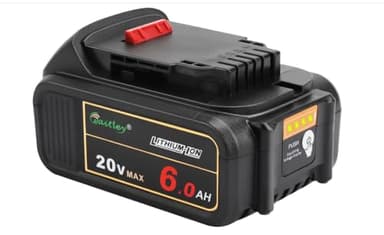 waitley 20V 6.0A Replacement Battery Compatible with Dewalt DCB200 DCD DCF DCG Series Cordless Power Tools (Not Made in Dewalt)