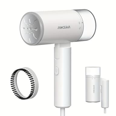 PANCERKA 1200W Handheld Garment Steamer, Portable Garment Steamer, 5-Second Fast Preheating, Foldable Handheld Fabric Wrinkle Remover, Portable Household Steam Iron, Supports Wet and Dry Ironing